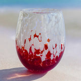 Stemless white and cherry Candle Jar