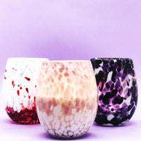 The Vintage Stemless Jar - Pink and White Marshmallow